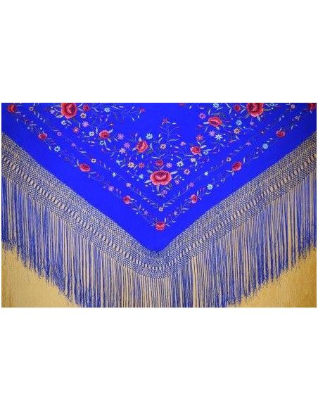 Mantón mano seda 140cm