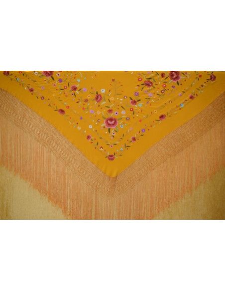 Mantón mano seda 140cm