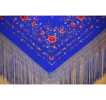 Mantón mano seda 140 2