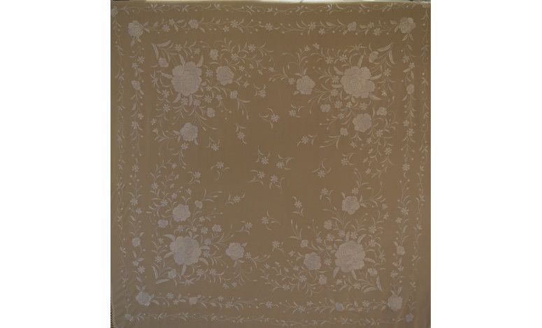 Mantón mano seda 140cm