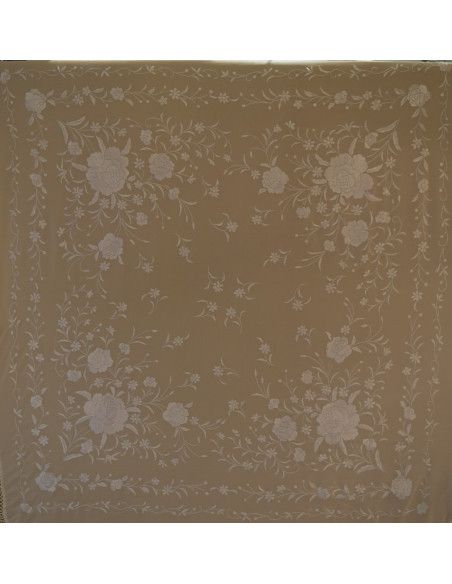 Mantón mano seda 140cm