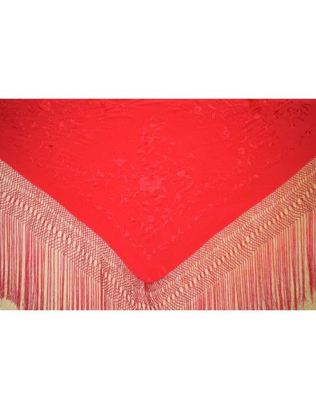 Mantón mano seda 140cm