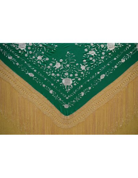 Mantón mano seda 140cm