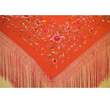 Mantón mano seda 140 2