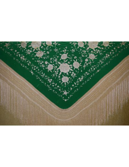 Mantón mano seda 140cm