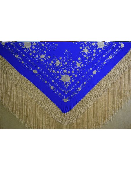 Mantón mano seda 140cm