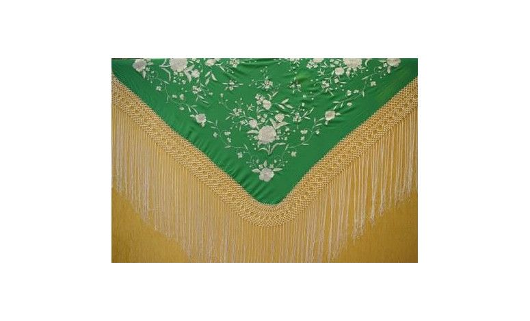 Mantón mano seda 115cm