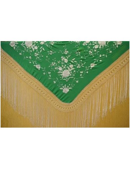 Mantón mano seda 115cm