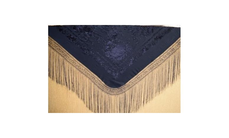 Mantón mano seda 140cm
