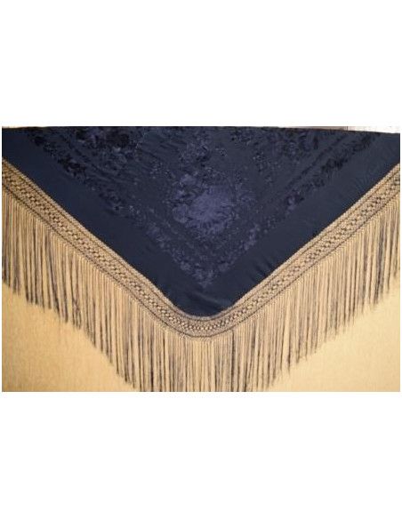 Mantón mano seda 140cm