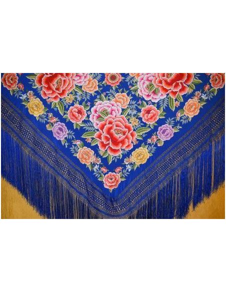 Mantón mano seda 140cm