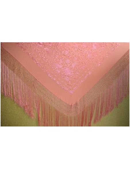 Mantón mano seda 140cm