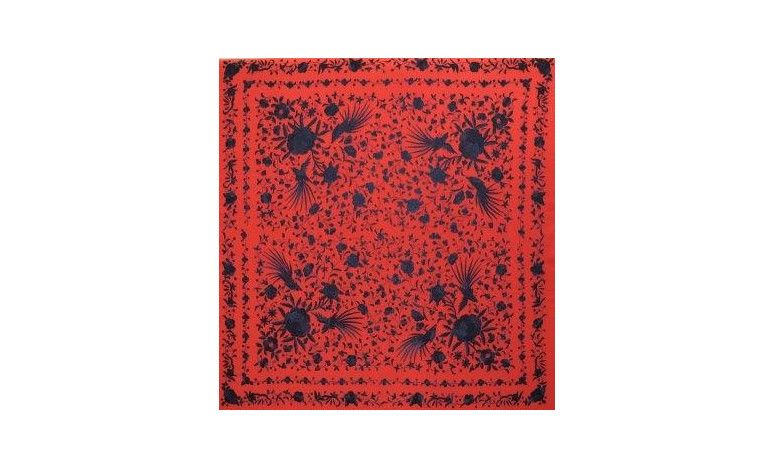 Mantón mano seda 140cm