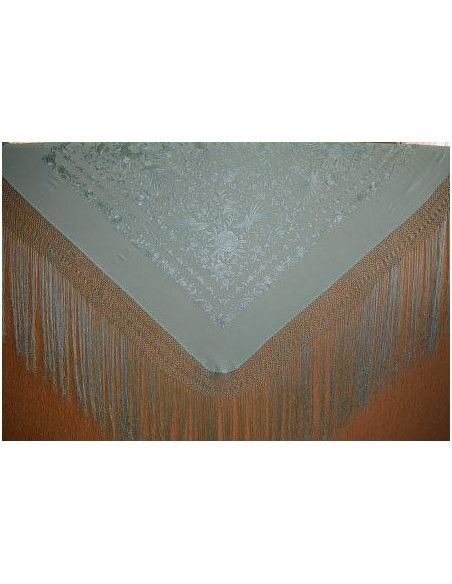 Mantón mano seda 140cm