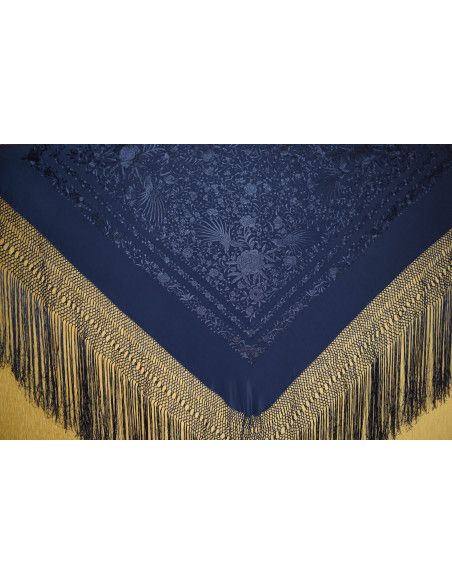 Mantón mano seda 140cm