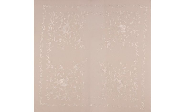 Mantón mano seda 140cm