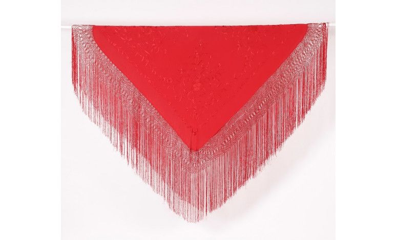 Mantón mano seda 140cm