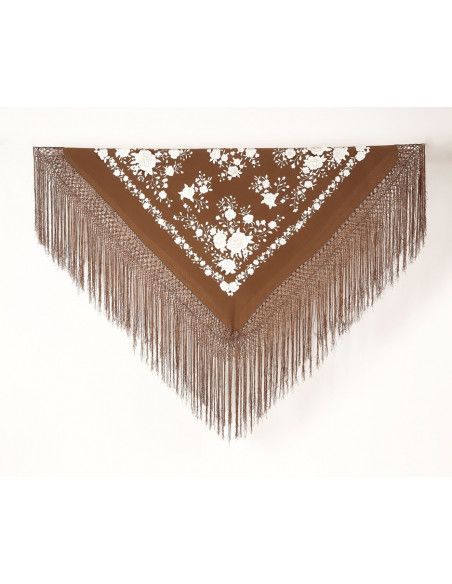Mantón mano seda 140cm