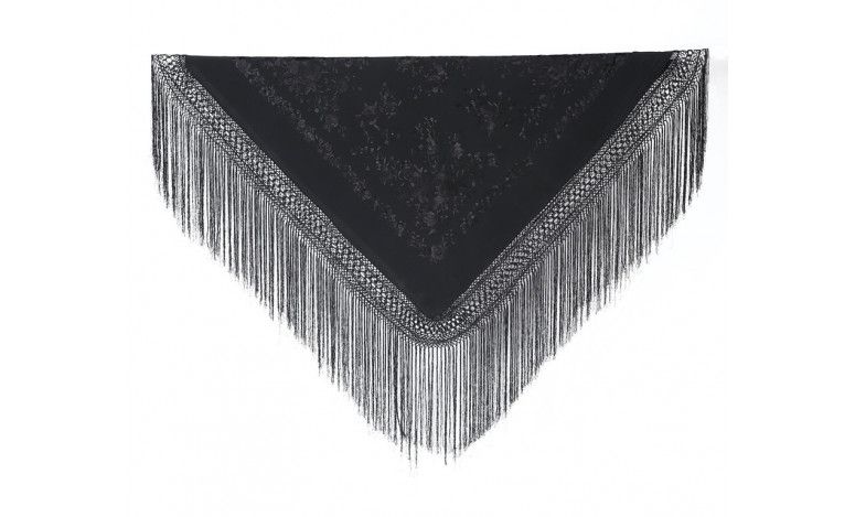 Mantón mano seda 140cm