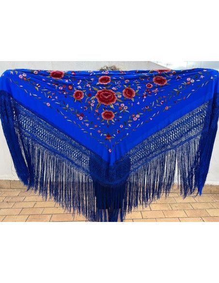 Mantón mano seda 140cm
