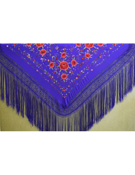 Mantón mano seda 140cm