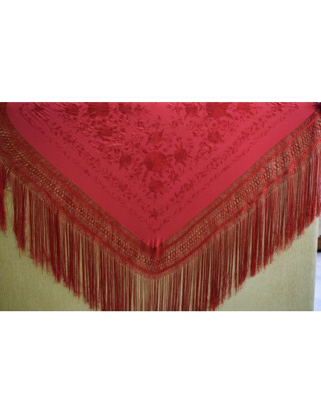 Mantón mano seda 140cm