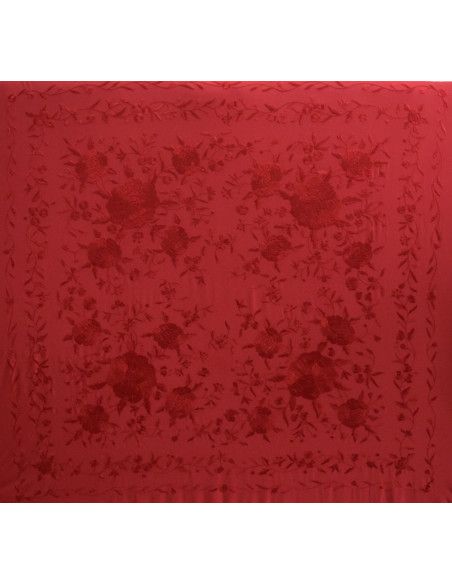 Mantón mano seda 140cm