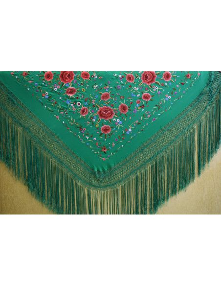 Mantón mano seda 140cm