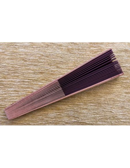 Abanico madera caballero