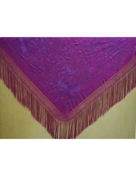 Mantón máquina crespón 160cm