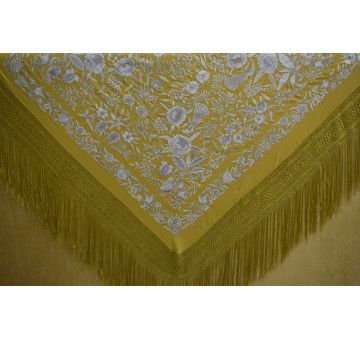 Mantón máquina crespón 150cm