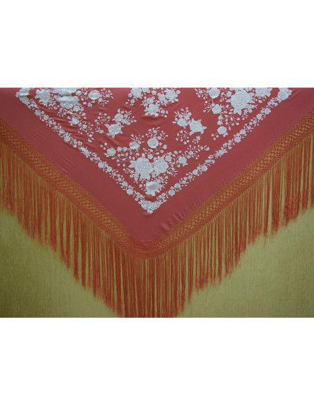 Mantón mano seda 140cm