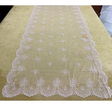 Mantilla máquina nude 100*220