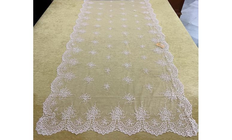 Mantilla máquina nude 100*220