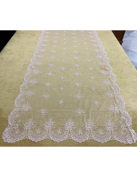 Mantilla máquina nude 100*220