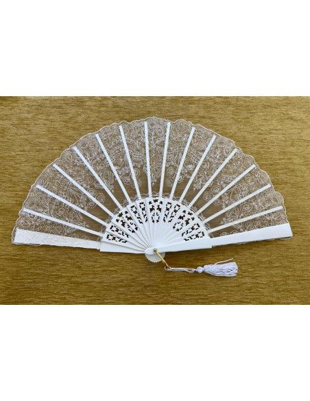 Abanico encaje 26cm