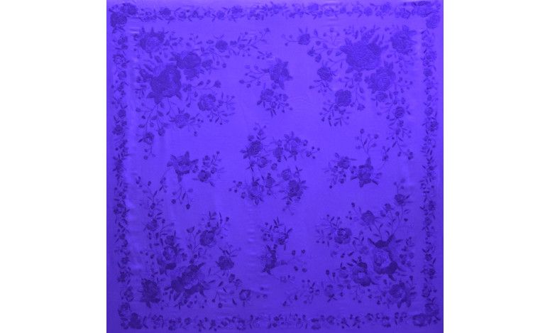 Mantón mano seda 140cm