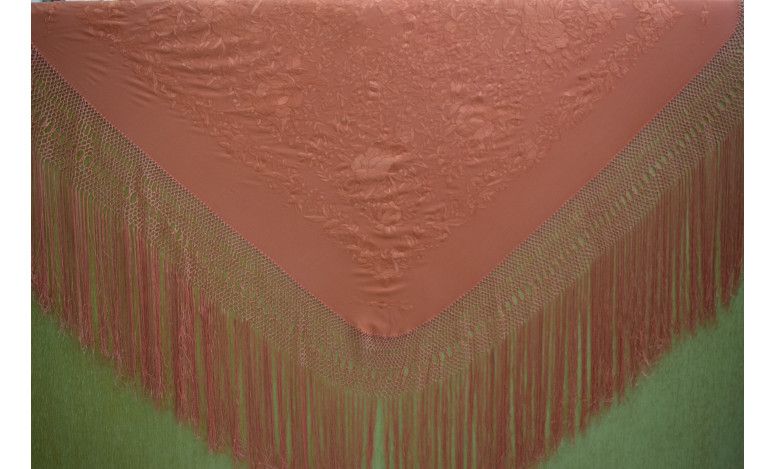 Mantón mano seda 140cm