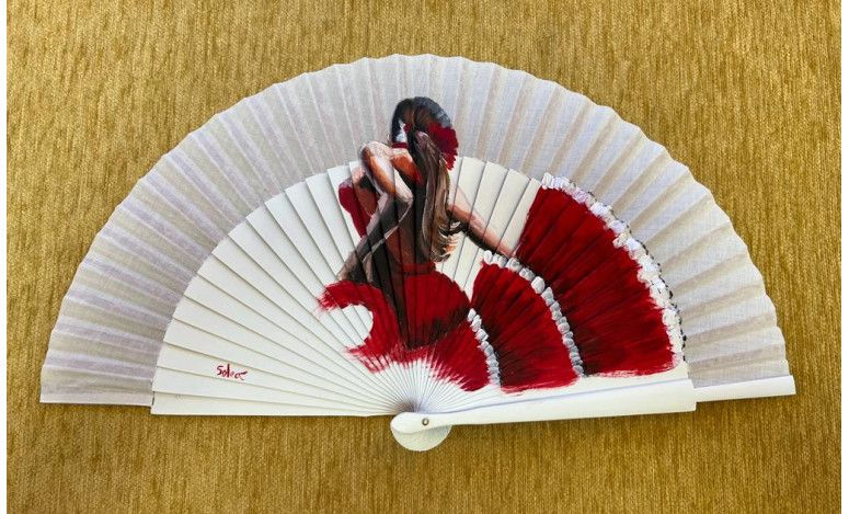Abanico flamenca