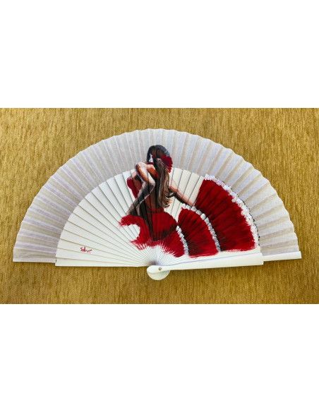Abanico flamenca