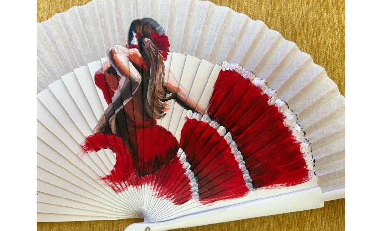 Abanico flamenca