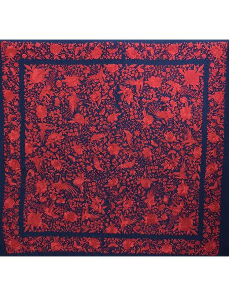 Mantón mano seda 140cm