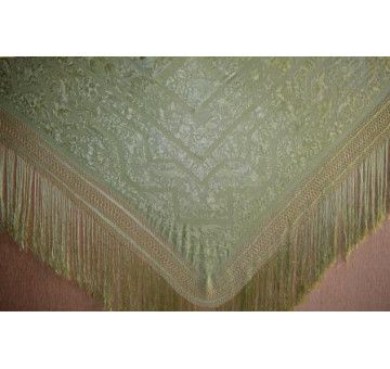 Mantón mano seda 140cm
