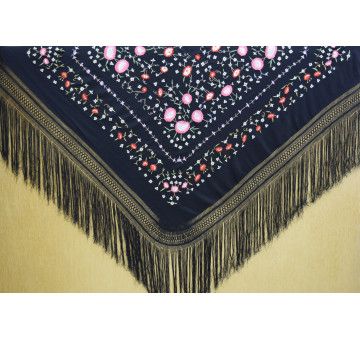 Mantón mano crespón 150cm