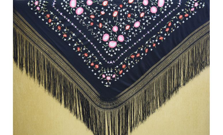 Mantón mano crespón 150cm