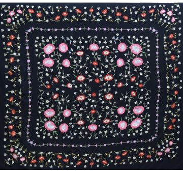 Mantón mano crespón 150cm 2