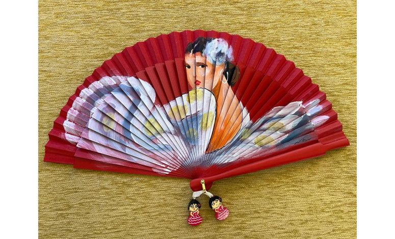 Abanico flamenca