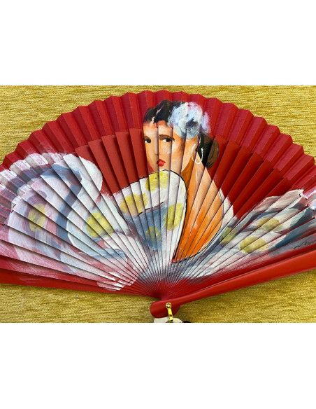 Abanico flamenca