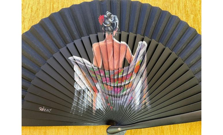 Abanico flamenca