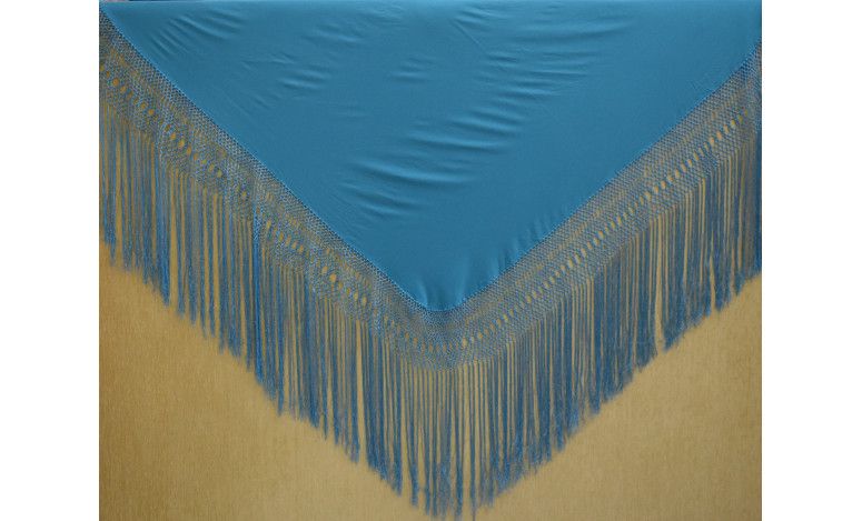 Mantón liso seda 140cm